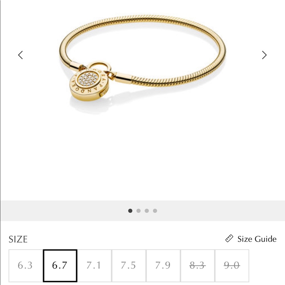 Authentic pandora bracelet